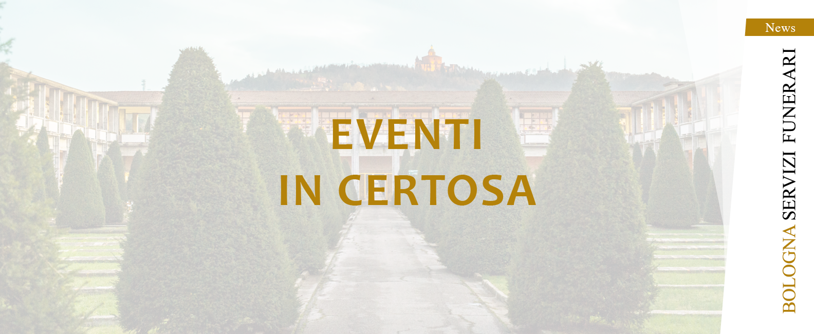 Gli eventi di settembre alla Certosa di Bologna